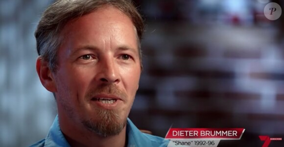 Dieter Brummer dans un sujet consacré à la série "Home & Away" sur 7NEWS.