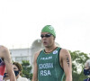 Jonathan Brownlee (Gbr) et Henri Schoeman (RSA) - Jeux Olympiques de Tokyo 2020 - Triathlon Hommes. Tokyo, le 26 juillet 2021.