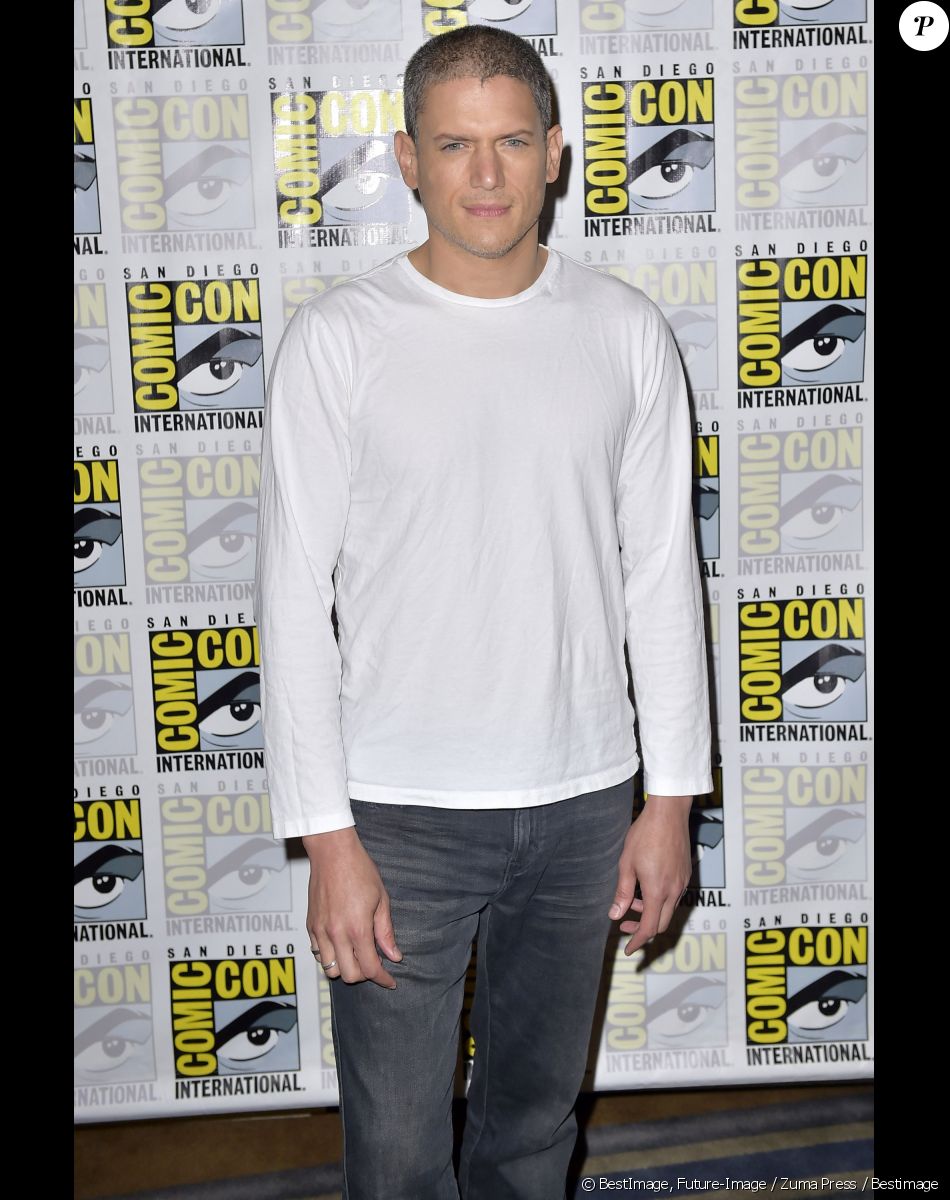 Wentworth Miller - Photocall de la série "Prison Break" lors du Comic Con de San Diego. Le 24 juillet 2016 © Future-Image / Zuma Press / Bestimage