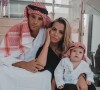 Hillary Vanderosieren, Giovanni Bonamy et Milo à la mode dubaïote.