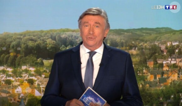 Jacques Legros au bord des larmes lors d'un bel hommage dans le JT de 13 heures de TF1, le 30 juillet 2021