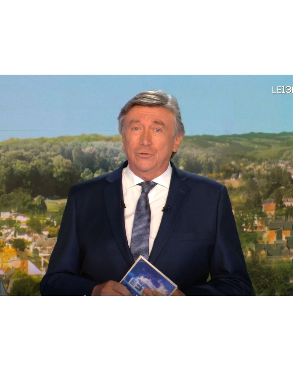 Jacques Legros au bord des larmes lors d'un bel hommage dans le JT de 13 heures de TF1, le 30 juillet 2021