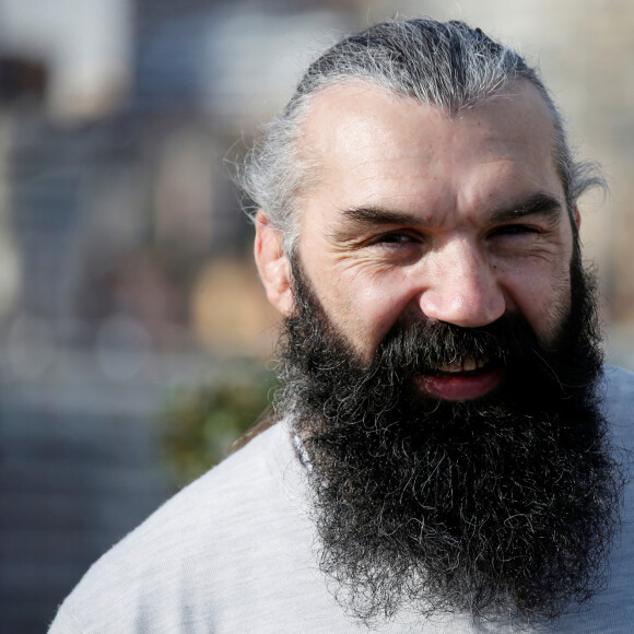 Exclusif - Sébastien Chabal inaugure le parkour connecté Monamov' sur la digue du vieux port de Monaco le 12 décembre 219. © Jean-François Ottonello / Nice Matin / Bestimage
