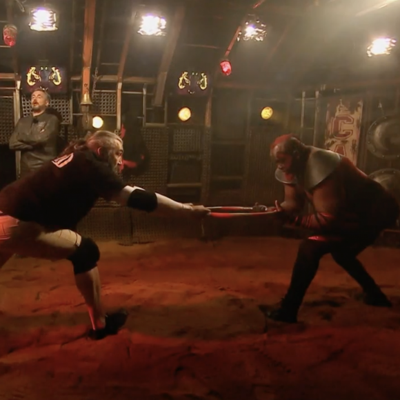 Sébastien Chabal face à Big Boo dans "Fort Boyard" - France 2