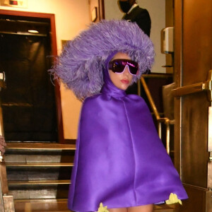 Lady Gaga à la sortie de Radio City Music Hall à New York, le 31 juillet 2021 