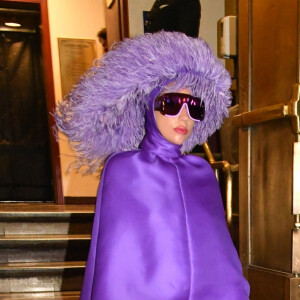 Lady Gaga à la sortie de Radio City Music Hall à New York, le 31 juillet 2021 