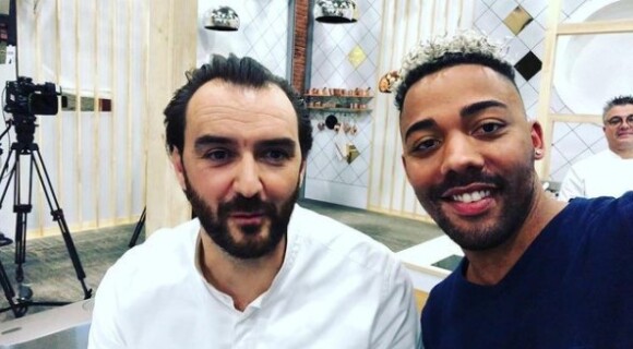 Wilfried Kissi et Cyril Lignac sur Instagram. Le 31 décembre 2018.