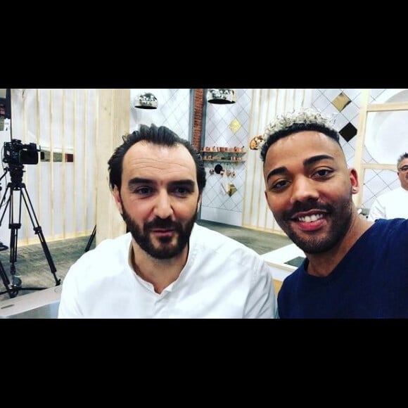 Wilfried Kissi et Cyril Lignac sur Instagram. Le 31 décembre 2018.