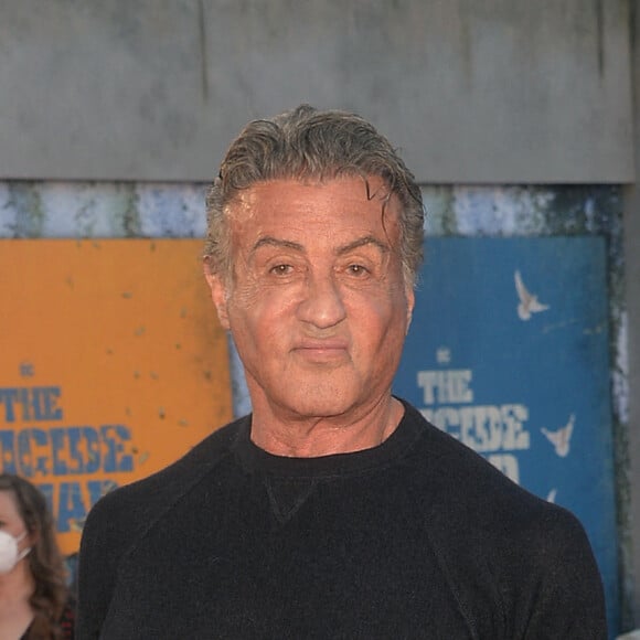 Sylvester Stallone assiste à l'avant-première du film "The Suicide Squad" dans le quartier de Westwood à Los Angeles, le 2 août 2021.