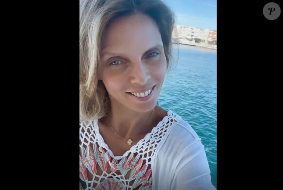 Sylvie Tellier dévoile de rares images de son mari Laurent en story Instagram, le 2 août 2021