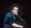 Michel Berger en concert à Paris, en 1986.