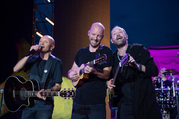 Exclusif - Le groupe Tryo - Enregistrement de l'émission "Les Estivales de Culturebox" à Montpellier, qui sera diffusée le 5 août sur France 2. © Patrick Carpentier / Bestimage