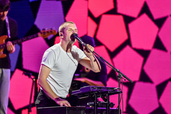 Exclusif - Le chanteur Hervé - Enregistrement de l'émission "Les Estivales de Culturebox" à Montpellier, qui sera diffusée le 5 août sur France 2. © Jean-René Santini / Bestimage