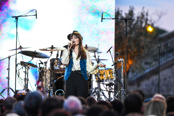 Exclusif - Clara Luciani - Enregistrement de l'émission "Les Estivales de Culturebox" à Montpellier, qui sera diffusée le 5 août sur France 2. © Jean-René Santini / Bestimage