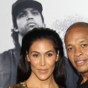 Le rappeur Dr. Dre et son ex-femme Nicole Young.