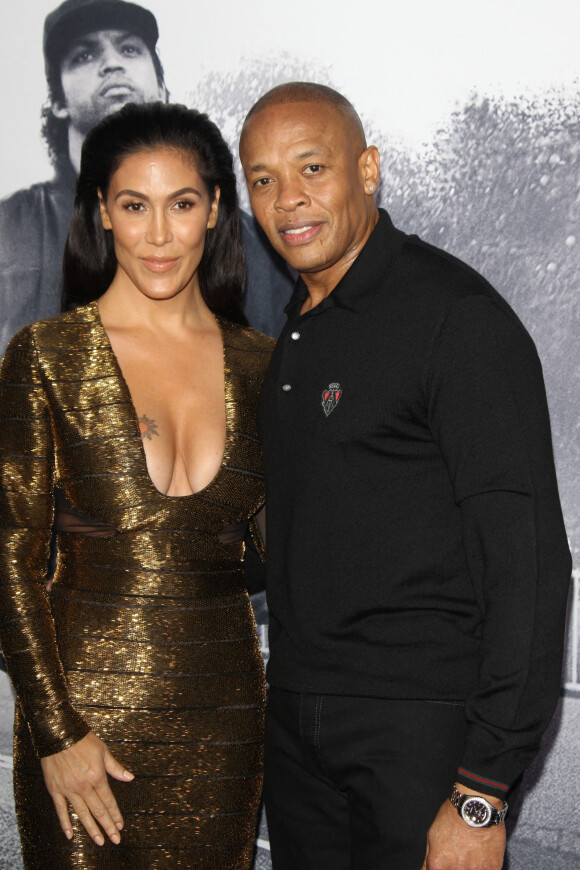 Le rappeur Dr. Dre et son ex-femme Nicole Young.