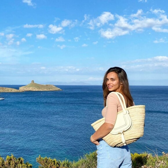 Marine Lorphelin en vacances en Corse, juillet 2021