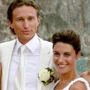 Mariage religieux d'Alessandra Sublet et Thomas Volpi en 2008 à Saint-Barthélémy