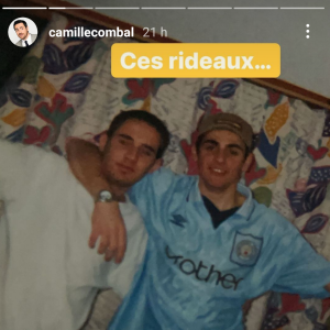 Camille Combal dévoile des photos de lui jeune sur Instagram