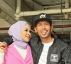 Siti Sarah Raissudin et son mari Shuib Sepahtu. Décembre 2020.