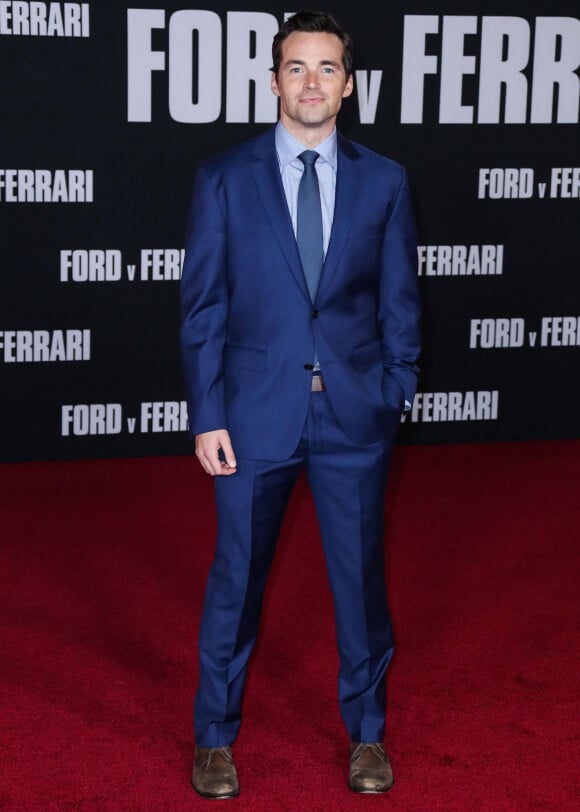 Ian Harding - Les célébrités assistent à la première de "Ford v Ferrari" à Los Angeles, le 4 novembre 2019.