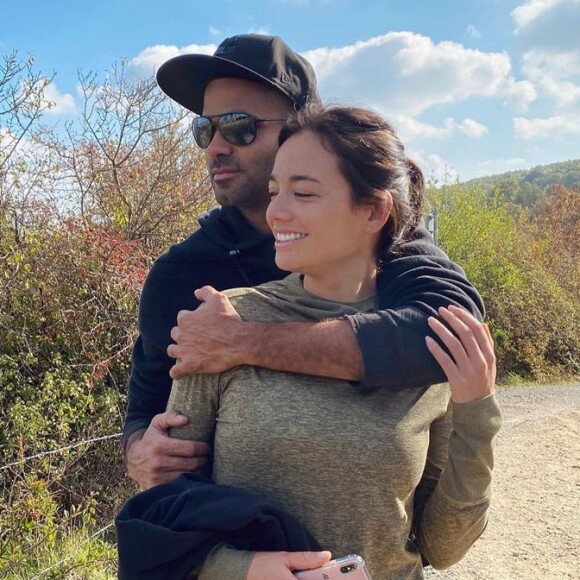 Tony Parker et sa compagne Alizé Lim sur Instagram.