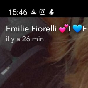 Emilie Fiorelli atteinte d'endométriose, elle se confie sur Snapchat, le 12 août 2021