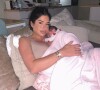 Liam Di Benedetto maman gaga : elle partage de nombreux clichés de sa fille Sharly à l'occasion de son premier mois d'anniversaire.