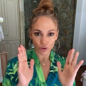 Jennifer Lopez sur Instagram. Le 2 août 2021.