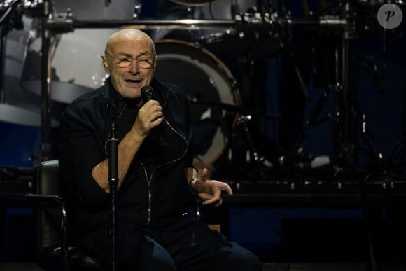 Phil Collins lors du concert de Sydney de sa tournée "Not Dead Yet" le 21 janvier 2019.