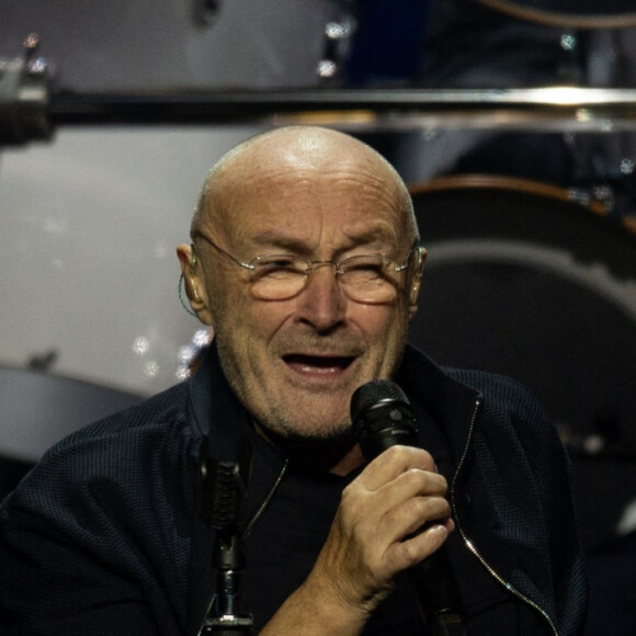 Phil Collins lors du concert de Sydney de sa tournée "Not Dead Yet" le 21 janvier 2019.