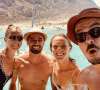 Elodie Varlet en vacances avec son compagnon Jérémie Poppe et des amis - Instagram