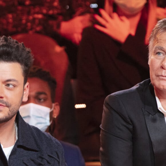 Kev Adams, Franck Dubosc - Enregistrement de l'émission "La grosse charriade", présentée par C.Hanouna et diffusée le 17 décembre sur C8. Le 10 décembre 2020 © Jack Tribeca / Bestimage 