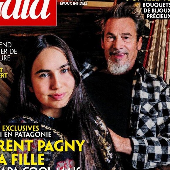 Gala avec Florent Pagny et sa fille Ael