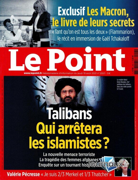 Le magazine "Le Point" du 19 août 2021.