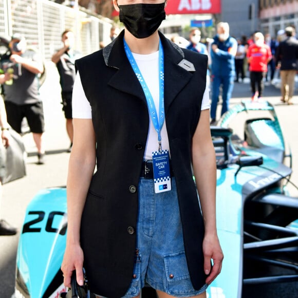 Léa Seydoux - 4e édition du E-Prix de Monaco. Le 8 mai 2021. © Bruno Bebert / Bestimage
