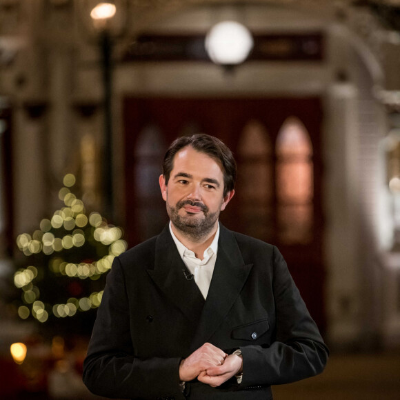 Jean-François Piège - Enregistrement de l'émission "Toute la musique qu'on aime" à Disneyland Paris, qui sera diffusée sur TF1 le 31 décembre © Cyril Moreau / Bestimage 