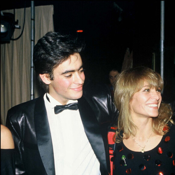 Anthony Delon et sa mère Nathalie Delon