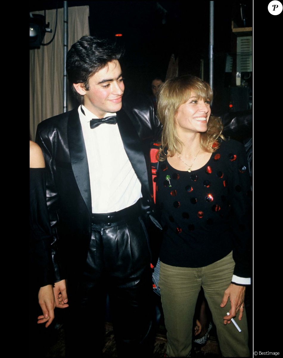 Anthony Delon et sa mère Nathalie Delon