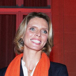 Sylvie Tellier, directrice générale de la société Miss France lors de l'illumination en orange du ministère de l'Intérieur pour symboliser la lutte contre les violences faites aux femmes le 23 novembre 2020. © Panoramic / Bestimage