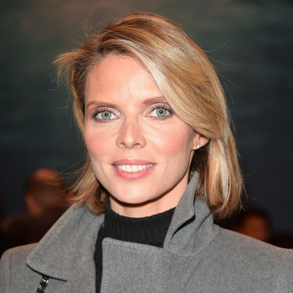 Exclusif - Sylvie Tellier au défilé de mode Haute Couture Printemps-Eté 2020 "Ziad Nakad" à l'hôtel Intercontinental Paris Le Grand à Paris, le 22 janvier 2020. © Pierre Perusseau/Bestimage