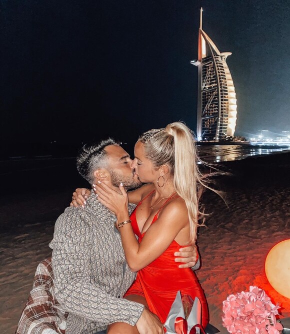 Benjamin Samat et Maddy à Dubaï, le 14 février 2021