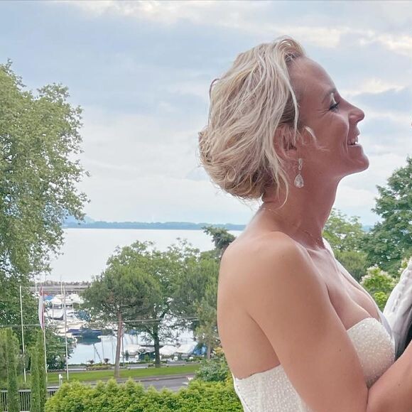 Elodie Gossuin et son mari Bertrand Lacherie.