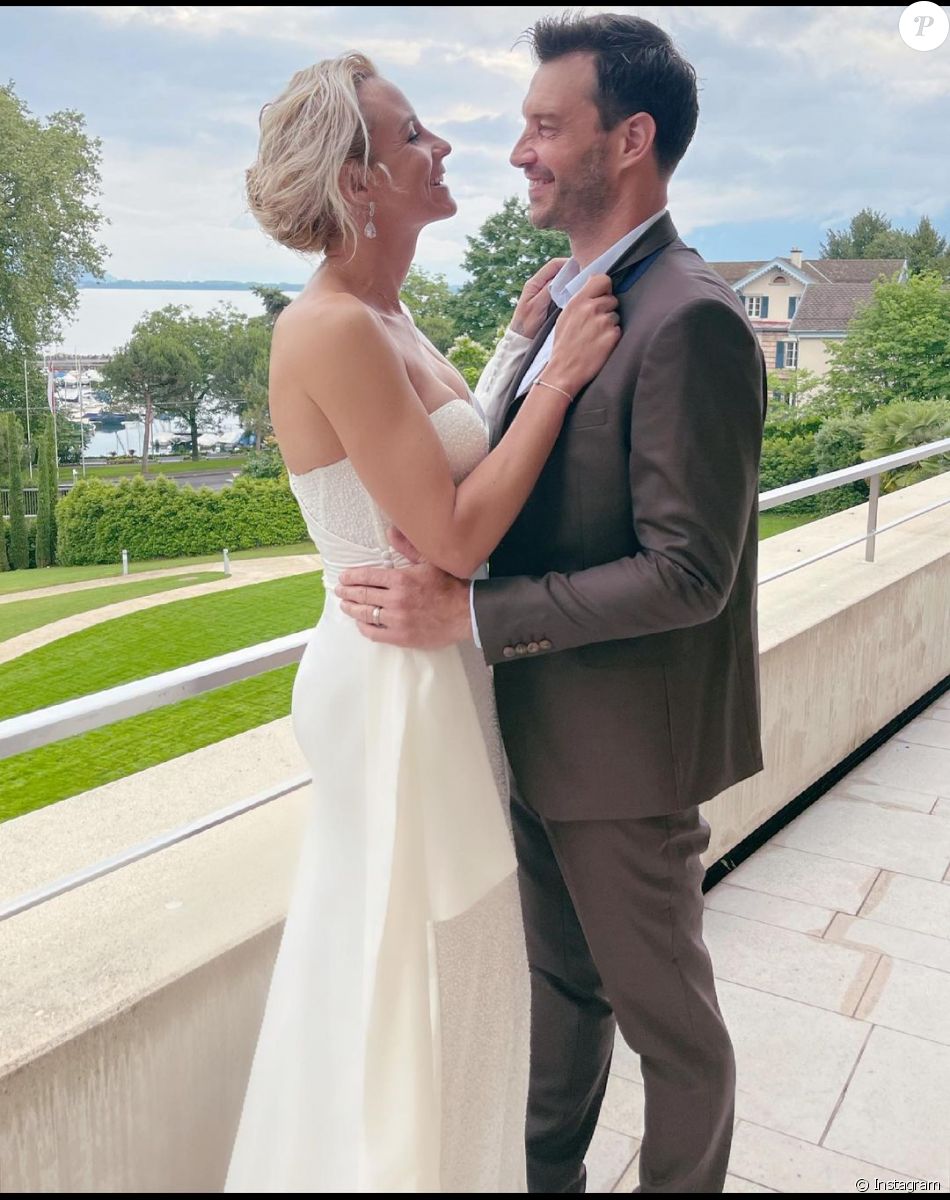 Elodie Gossuin et son mari Bertrand Lacherie.
