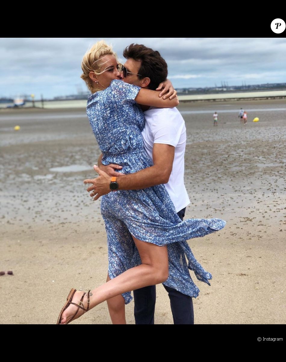 Elodie Gossuin et son mari Bertrand Lacherie.