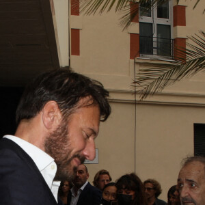 Samuel le Bihan à la première du film "Boite Noire" dans le cadre du Festival CINEROMAN au cinéma Pathé Gare du Sud à Nice, France, le 19 juin 2021. © Denis Guignebourg/Bestimage