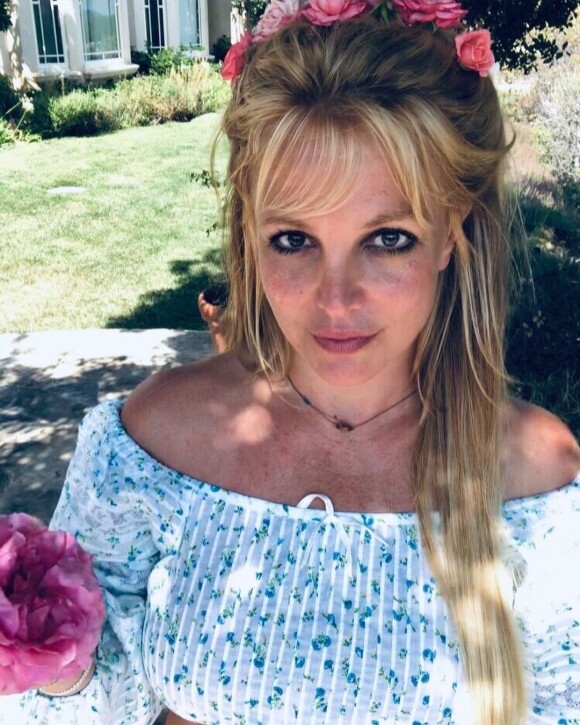 Britney Spears sur Instagram, août 2021.