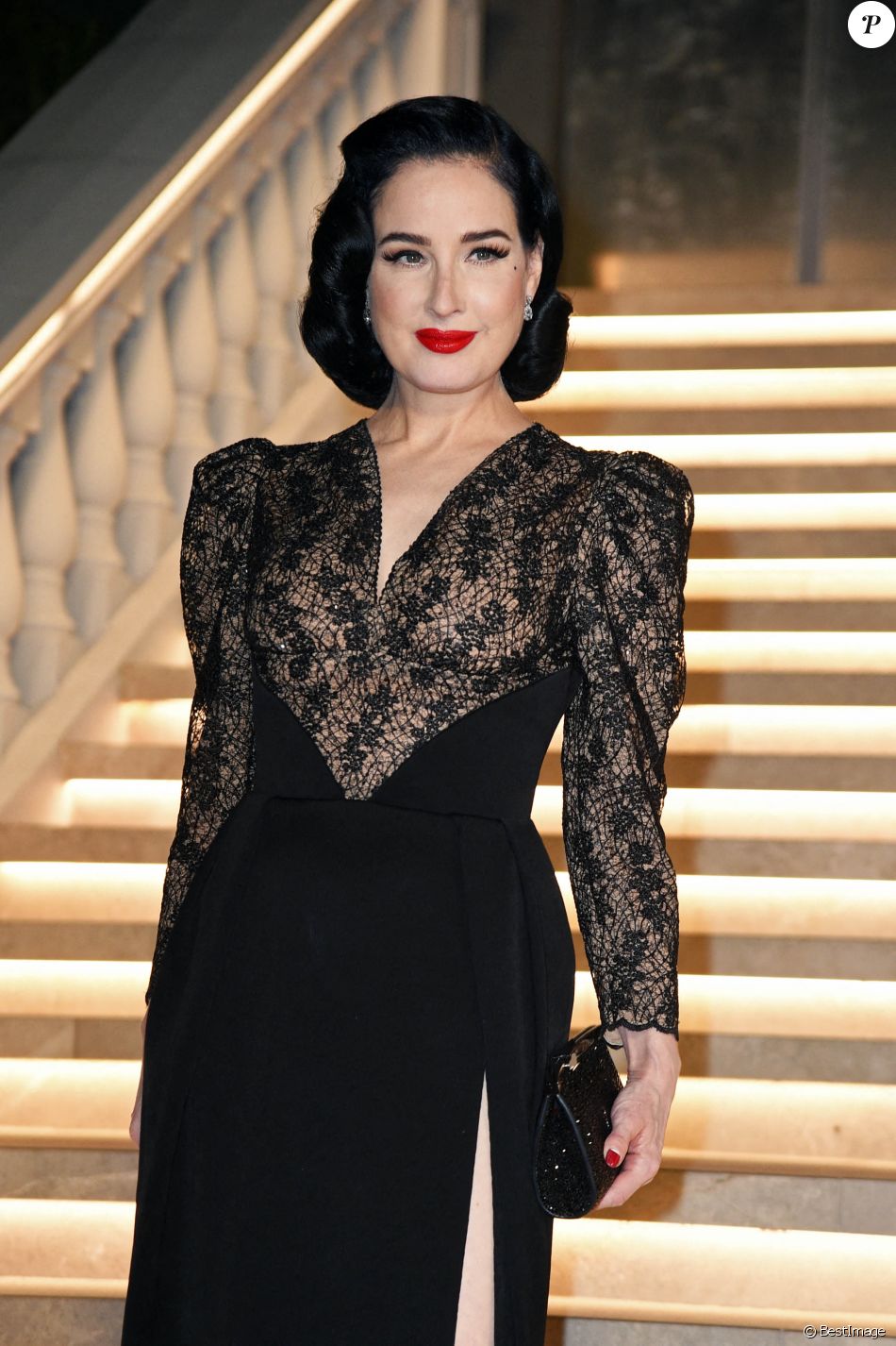 Dita von Teese - People à la soirée d'inauguration de la Villa Remus à