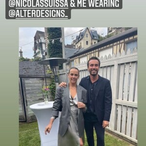 Pauline Ducruet au mariage d'une amie en Normandie, sur Instagram le 27 août 2021.