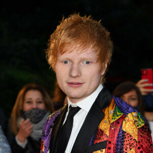 Ed Sheeran arrive au musée Tate Modern pour les GQ Men of the Year Awards 2021. Londres, le 1er septembre 2021.
